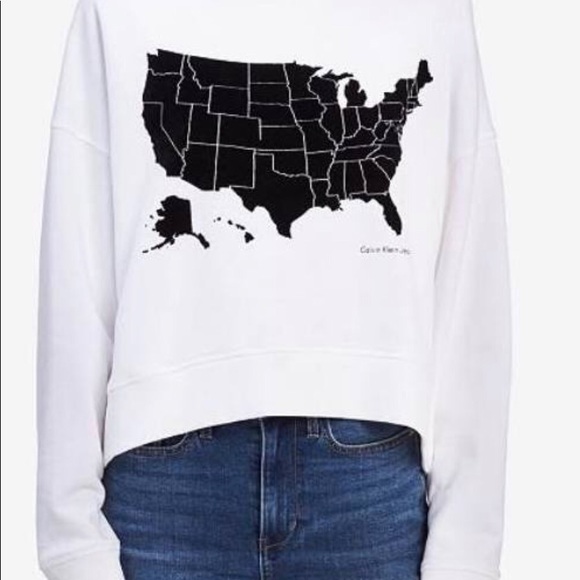 Black Calvin Klein sweatshirt - Picture 2 of 3